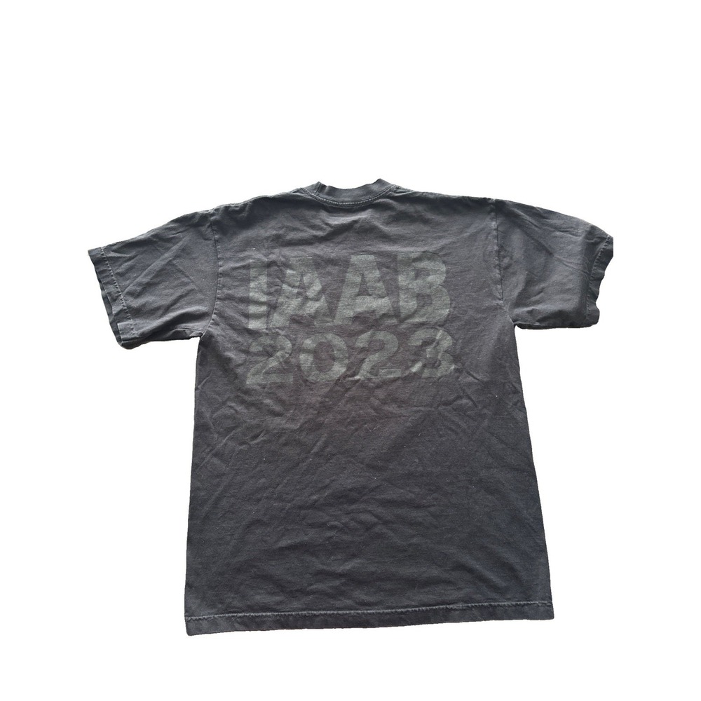 Drake Oficial it's all a blur tour "drake face" Size Medium black t-shirt - Picture 4 of 6